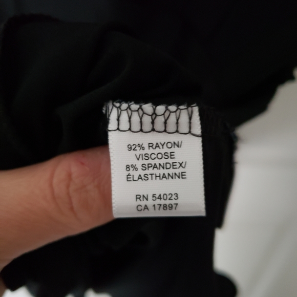 Banana Republic Black Peplum top - Picture 4 of 5